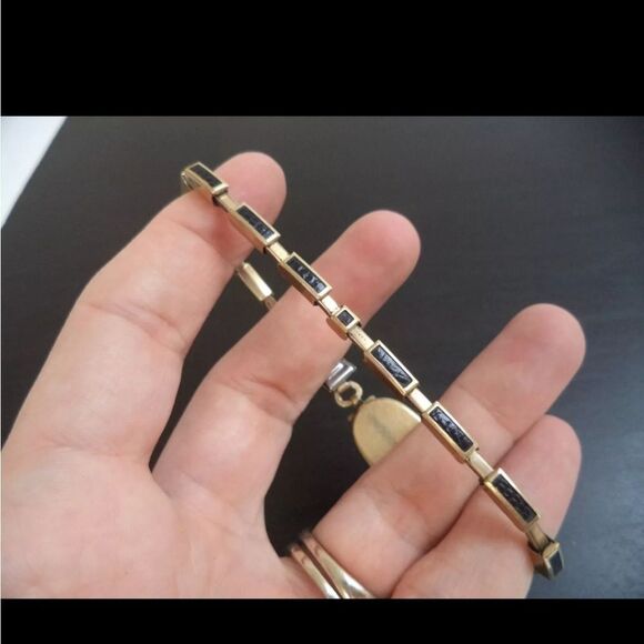 VINTAGE SIGNED 10K GOLD FILLED ELGIN DELUXE WATCH AS IS - Picture 4 of 6